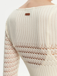 Pepe Jeans dámské krémové šaty Paulina - XS (808)