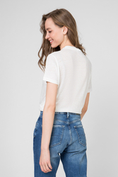 Pepe Jeans dámské krémové tričko Bonnie - XS (808)
