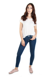 Pepe Jeans dámské smetanové tričko Mabel - XS (80008)