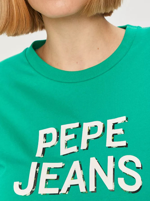 Pepe Jeans dámské zelené tričko - XS (641)