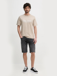 Pepe Jeans pánské béžové tričko Dumas - S (833)