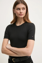 Tommy Hilfiger černé triko - L (BDS)
