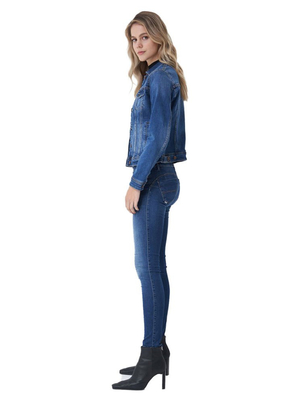 Salsa Jeans dámská džínová bunda - XS (8504)