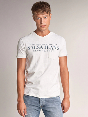 Salsa pánské smetanové tričko  - XL (0014)