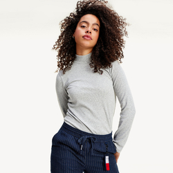 Tommy Jeans dámský šedý rolák - M (PJ4)