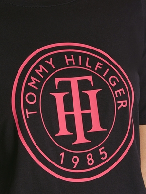 Tommy Hilfiger dámské černé triko - XS (BDS)