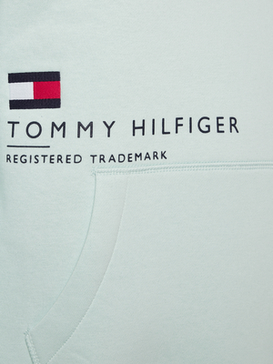 Tommy Hilfiger pánská mintová mikina - S (LZV)