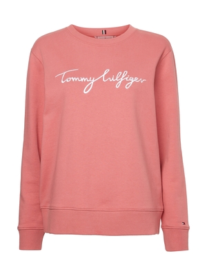 Tommy Hilfiger dámská růžová mikina  - S (T1A)