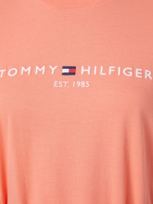 Tommy Hilfiger dámské oranžové šaty  - XS (TKM)