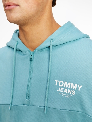 Tommy Jeans pánská modrá mikina - M (CTE)