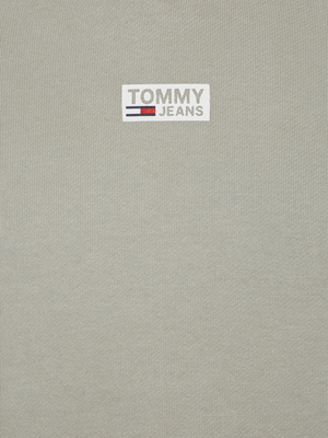 Tommy Jeans pánská světle zelená mikina Tiny - XL (PMI)
