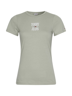 Tommy Jeans dámské zelené tričko - XS (PMI)