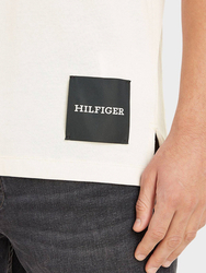 Tommy Hilfiger pánské krémové tričko - XXL (AC0)