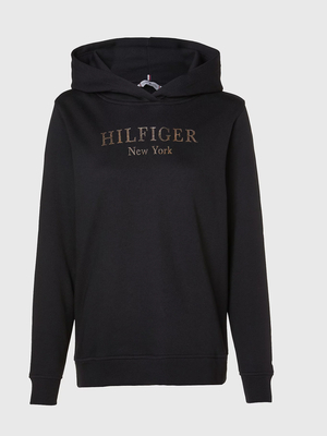 Tommy Hilfiger dámská černá mikina - XS (BDS)