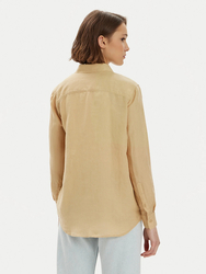 Tommy Hilfiger dámská béžová košile - 34 (ACR)