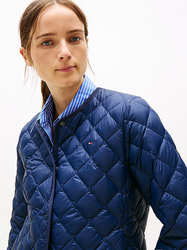Tommy Hilfiger dámská tmavě modrá bunda - S (C1G)