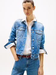 Tommy Hilfiger dámská džínová bunda  - 34 (1A7)