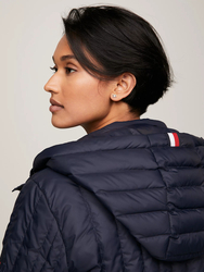 Tommy Hilfiger dámská modrá bunda Feminine - XS (DW5)