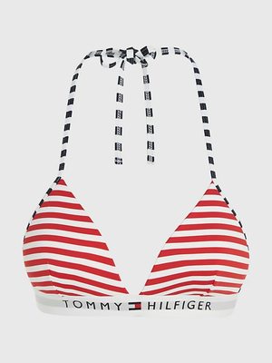 Tommy Hilfiger dámská pruhovaná plavková podprsenka  - XS (0K7)