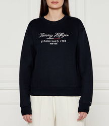 Tommy Hilfiger dámská tmavě modrá mikina - S (DW5)