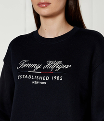 Tommy Hilfiger dámská tmavě modrá mikina - S (DW5)