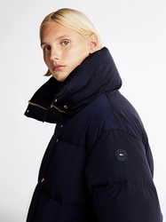 Tommy Hilfiger dámská tmavě modrá péřová bunda - M-L (DW5)