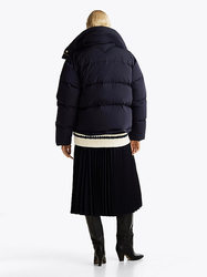 Tommy Hilfiger dámská tmavě modrá péřová bunda - M-L (DW5)
