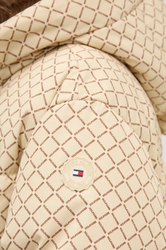 Tommy Hilfiger dámská vzorovaná bunda - M (0F6)