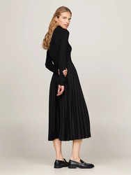 Tommy Hilfiger dámské černé šaty - XS (BDS)
