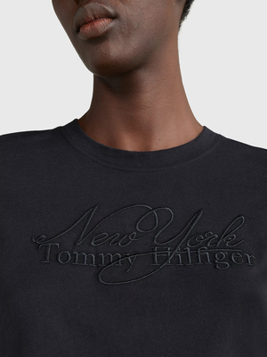 Tommy Hilfiger dámské černé tričko  - XS (BDS)