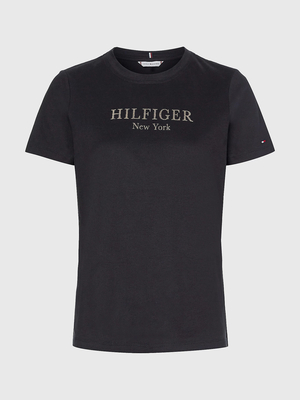 Tommy Hilfiger dámské černé tričko  - XS (BDS)