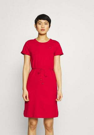 Tommy Hilfiger dámské červené šaty - S (XLG)