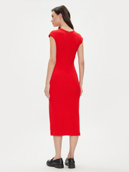 Tommy Hilfiger dámské červené šaty - M (XND)