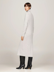 Tommy Hilfiger dámské šedé svetrové šaty - XS (PKH)