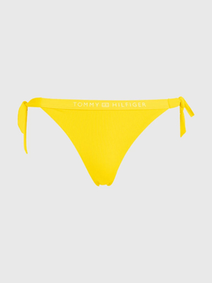 Tommy Hilfiger dámské žluté plavkové kalhotky - XS (ZGS)