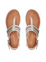 Tommy Hilfiger dámské béžové sandály - 36 (AEF)