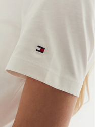 Tommy Hilfiger dámské bílé triko - XS (YBH)