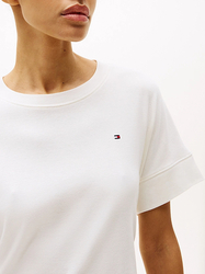Tommy Hilfiger dámské bílé šaty - L (YBL)