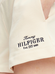 Tommy Hilfiger dámské krémové teplákové šortky  - L (AEF)