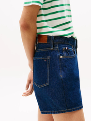 Tommy Hilfiger dámské modré šortky  - 25/NI (1A4)