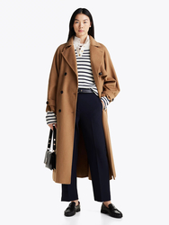 Tommy Hilfiger dámské modré kalhoty Punto - 34 (C1G)