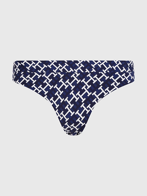 Tommy Hilfiger dámské plavkové kalhotky s monogramem - XS (0Z1)
