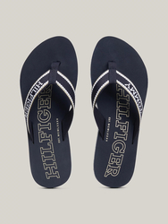 Tommy Hilfiger dámské tmavě modré žabky - 37 (DW6)