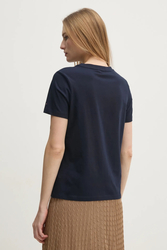 Tommy Hilfiger dámské tmavě modré triko - XS (C1G)