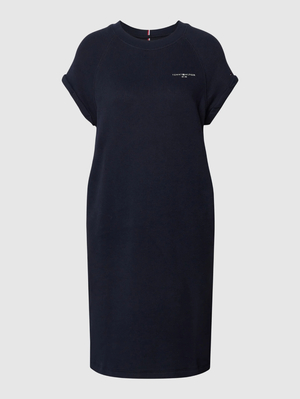 Tommy Hilfiger dámské tmavě modré mikinové šaty  - S (DW5)