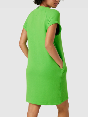 Tommy Hilfiger dámské zelené mikinové šaty  - XS (LWY)
