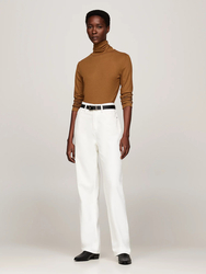 Tommy Hilfiger dámský hnědý rolák - L (GWP)