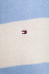 Tommy Hilfiger dámský pruhovaný svetr - L (C1Z)