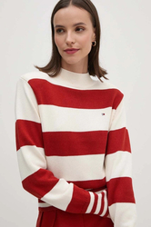 Tommy Hilfiger dámský pruhovaný svetr - XS (XNN)