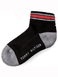 Tommy Hilfiger dětské černé ponožky - 27 (200)